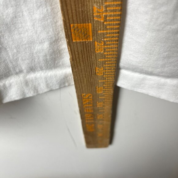 1991 Vintage 90s Fairfield Ohio T Shirt White Extra Large XL USA Baseball Sports - Picture 9 of 16